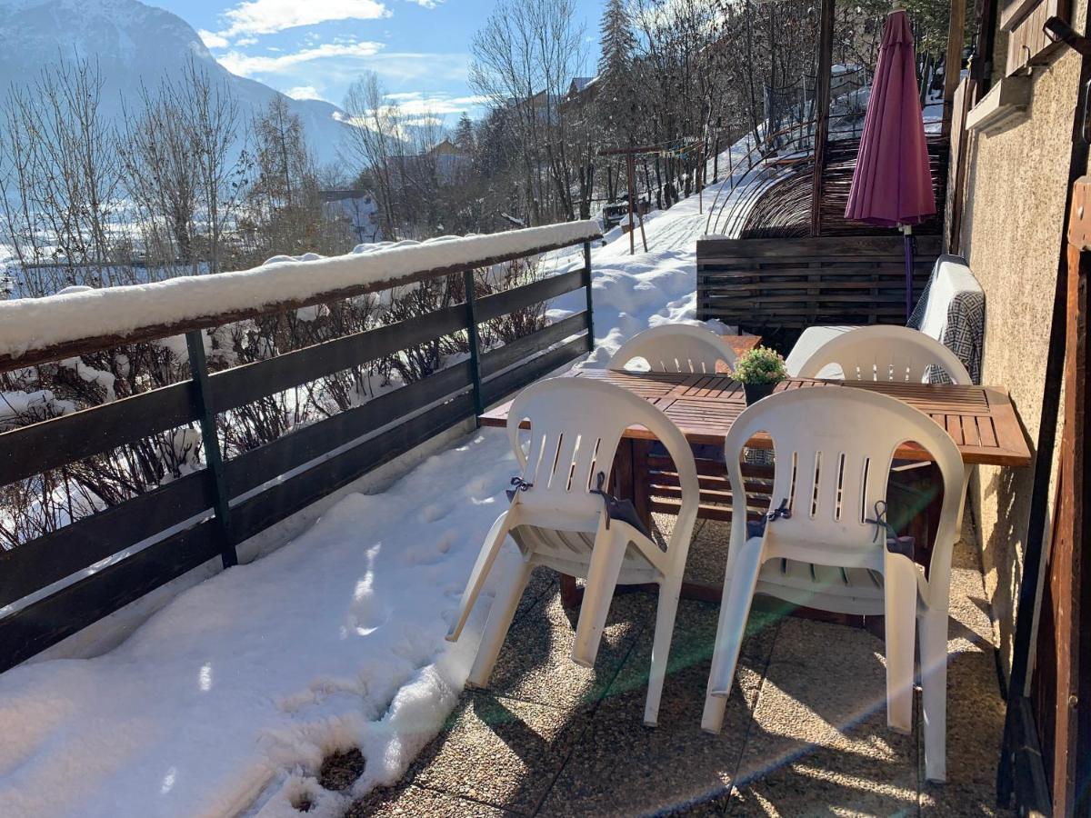 Studio Sympa Avec Terrasse , Maxi 4 Pers.Briancon Exterior photo